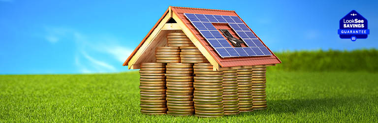 Get your home solar savings guaranteed with LookSee